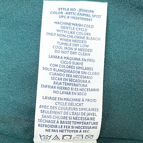 NWT Joie Green Artic Animal Spot Balloon
Long Sleeve Chiffon Dress - Picture 6 of 7